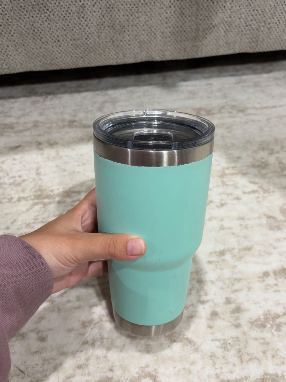 Yeti Rambler 30oz Seafoam Green DISCONTINUED COLOR